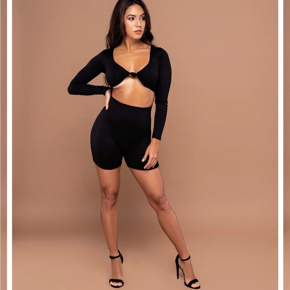 Black Romper - Picture 1 of 2